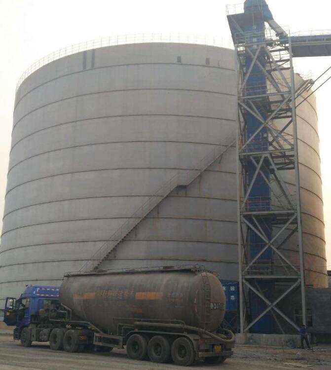 鹤城5万吨钢板库