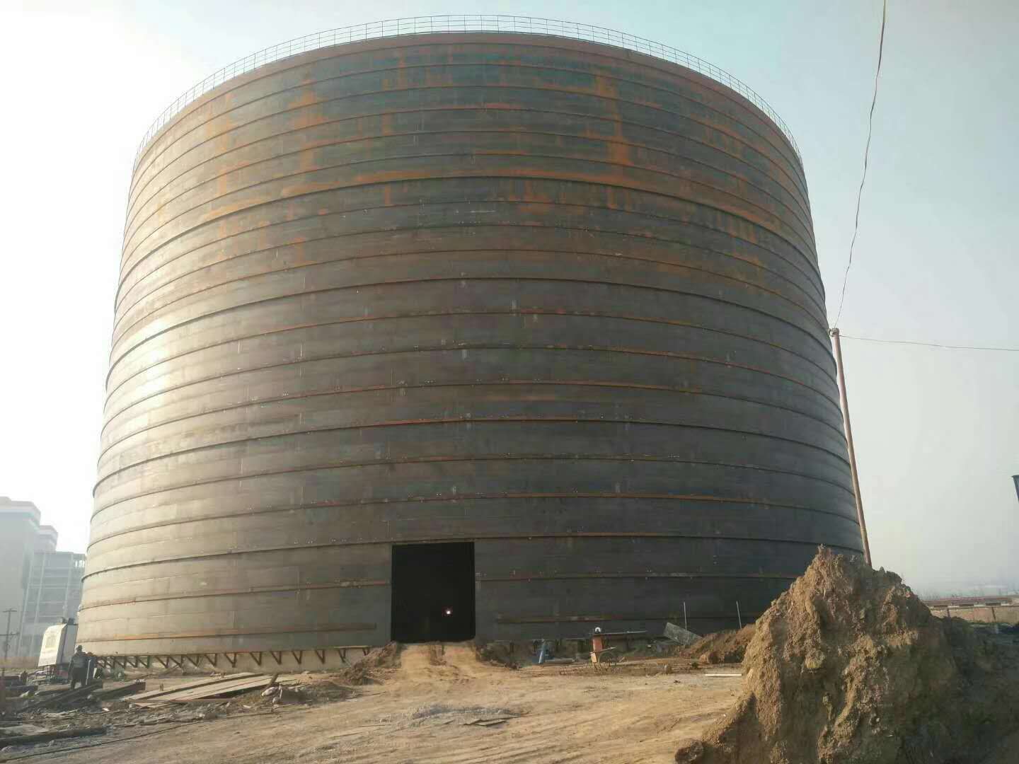 鹤城承建大型钢板库的好处及原理